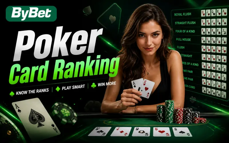 play on poker card ranking