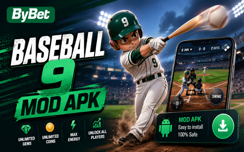 baseball 9 mod apk